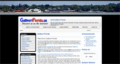 Desktop Screenshot of gulfportflorida.us